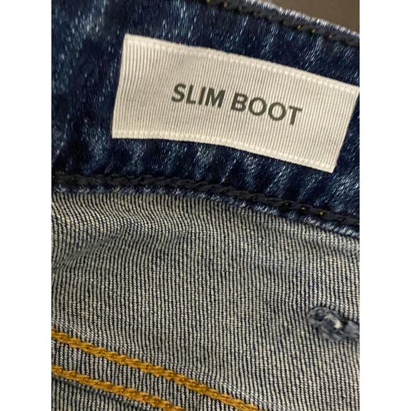 Torrid Slim Boot Dark Wash Blue Cotton Blend Denim Jeans Women's Size 26 Short - Picture 8 of 10